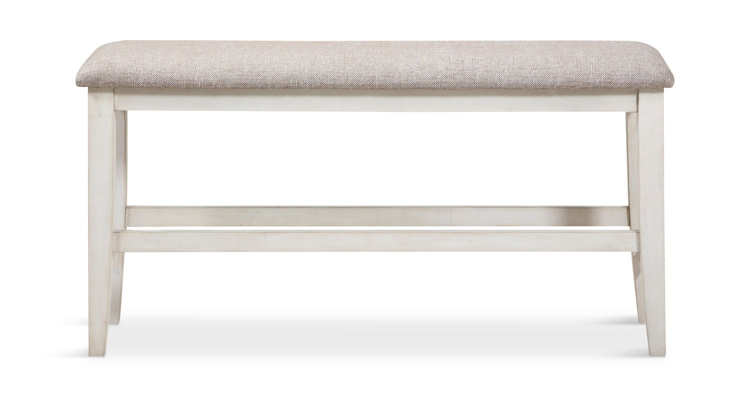 Thomas Cole Designs Columbia Counter Bench - White